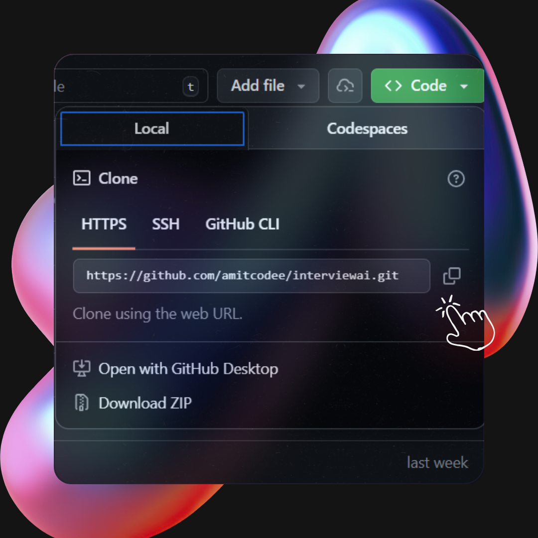 Step 1: Paste Your GitHub URL